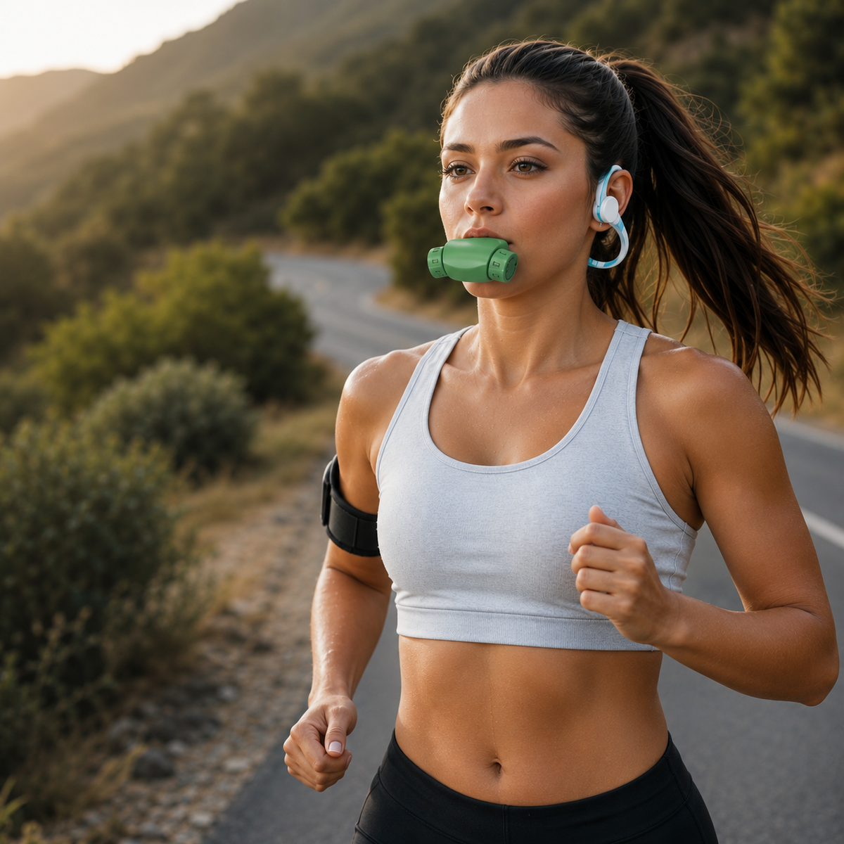 Running Vest, Zip Reflective Running Vests with 500Ml Hydration Bottle, Adjustable Waistband & Breathable Material, Chest Pack Gear Phone Holder for Running, Men & Women