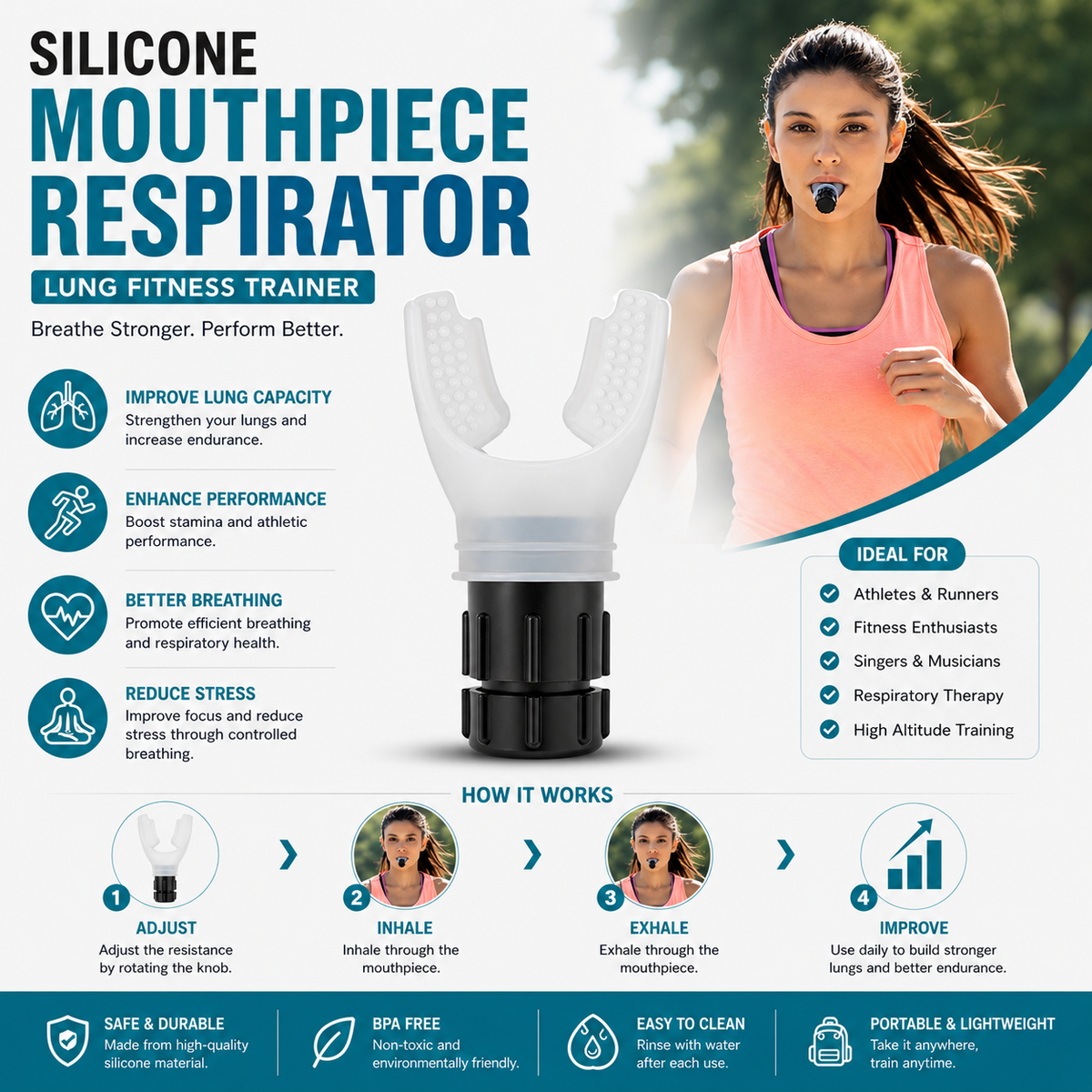 Running Vest, Zip Reflective Running Vests with 500Ml Hydration Bottle, Adjustable Waistband & Breathable Material, Chest Pack Gear Phone Holder for Running, Men & Women