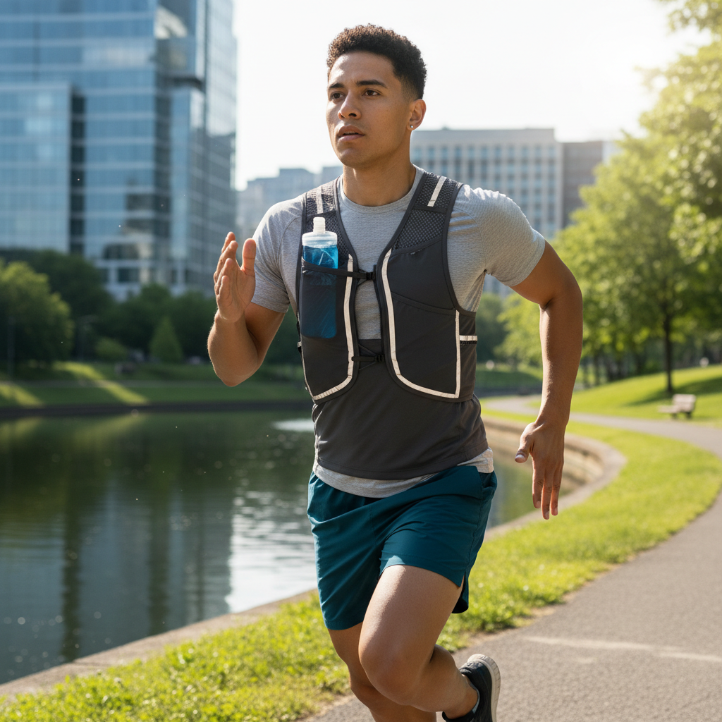 Running Vest lifestyle image